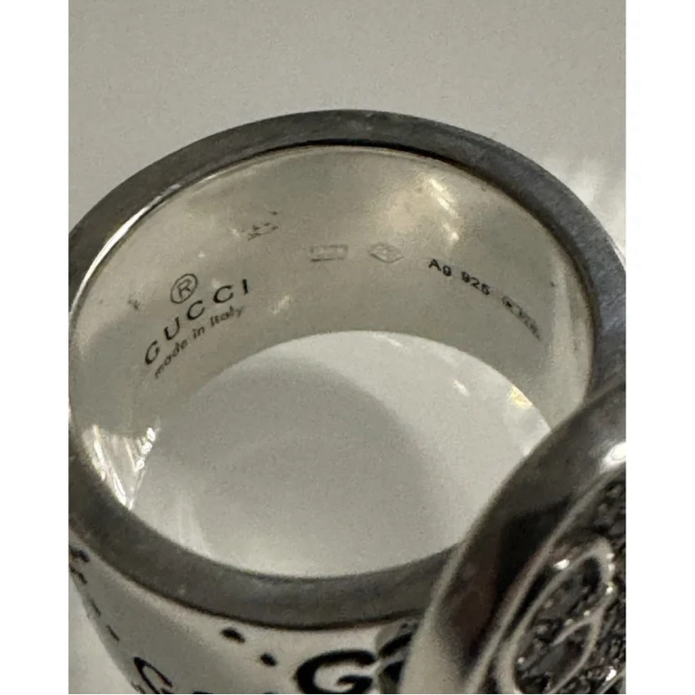 Rare Gucci Ghost Diamond Ring - image 8